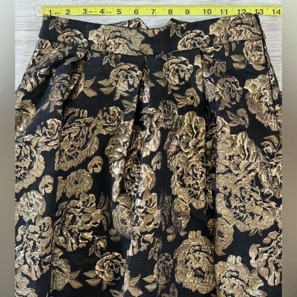 Unbranded Women's Black and Gold Skirt - Picture 8 of 12